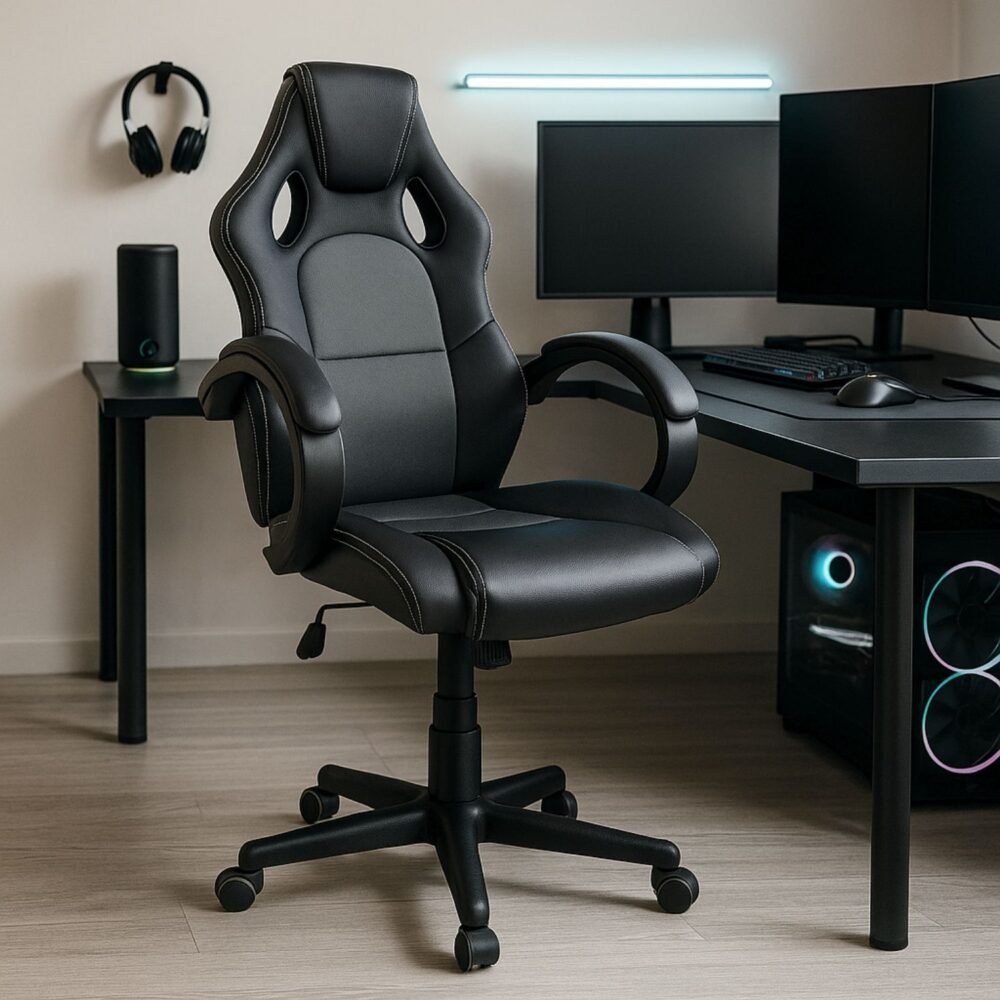 Silla Gamer Shadow | Ergonomía, Estilo y Confort