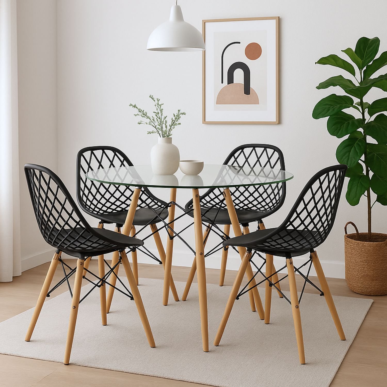 Juego de Comedor Horizonte 4 Puestos