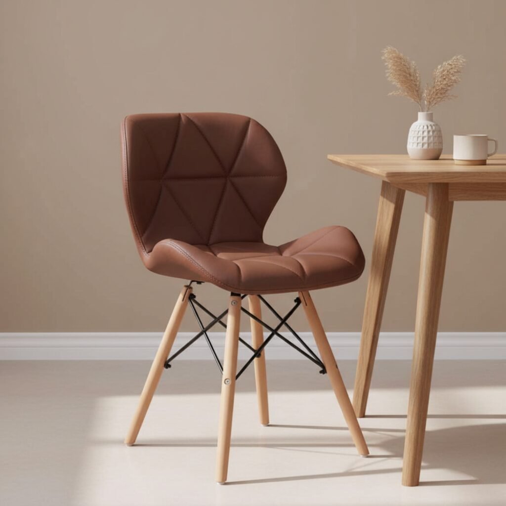 Silla Comedor Mariposa Acolchada – Confort Premium y Diseño Nórdico